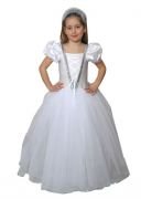 Beyaz Prenses Kostümü 7-9 Yaş arası