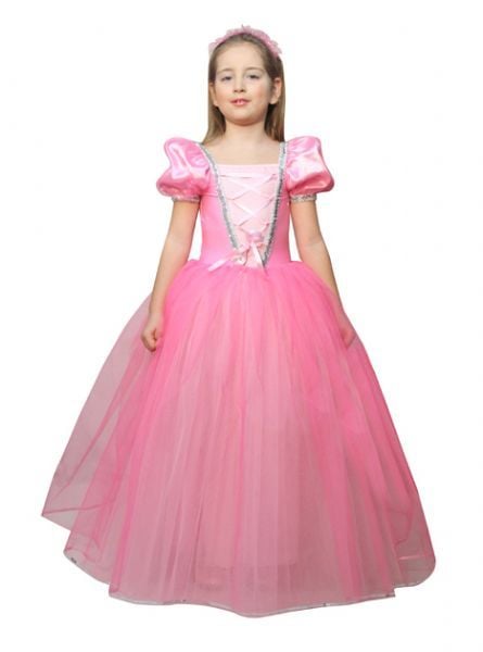 Pembe Prenses Kostümü 3-5 Yaş arası