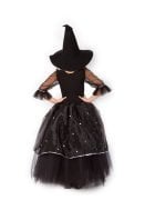 Siyah Uzun Cadı Kostümü