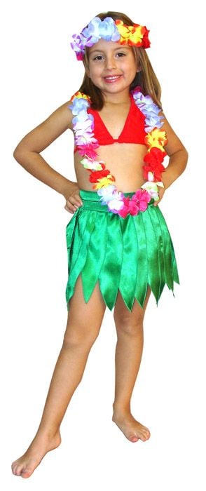Hawaii Kostümü 9-11 Yaş arası