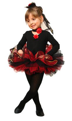 İspanyol Tütü Kostümü 3-5 Yaş arası