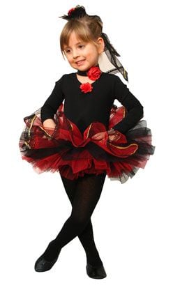 İspanyol Tütü Kostümü 7-9 Yaş arası