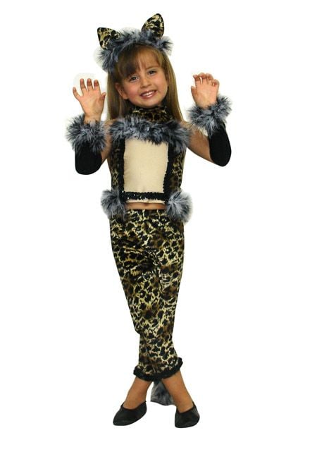 Leopar Kız Kostümü