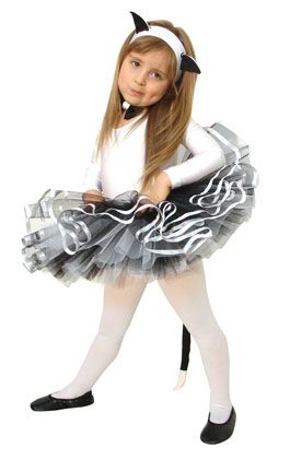 Kedi Tütü Kostüm 7-9 Yaş arası