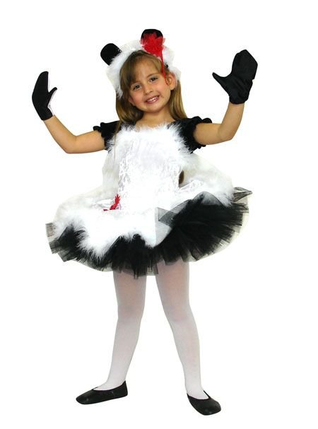 Panda Kostümü 9-11 Yaş arası