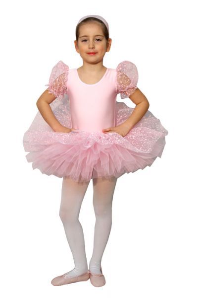 Pembe Kısa Tütü 9-11 Yaş arası