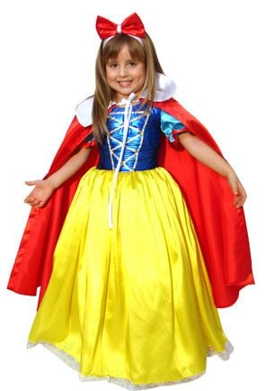 Pamuk Prenses Kostümü 7-9 Yaş arası