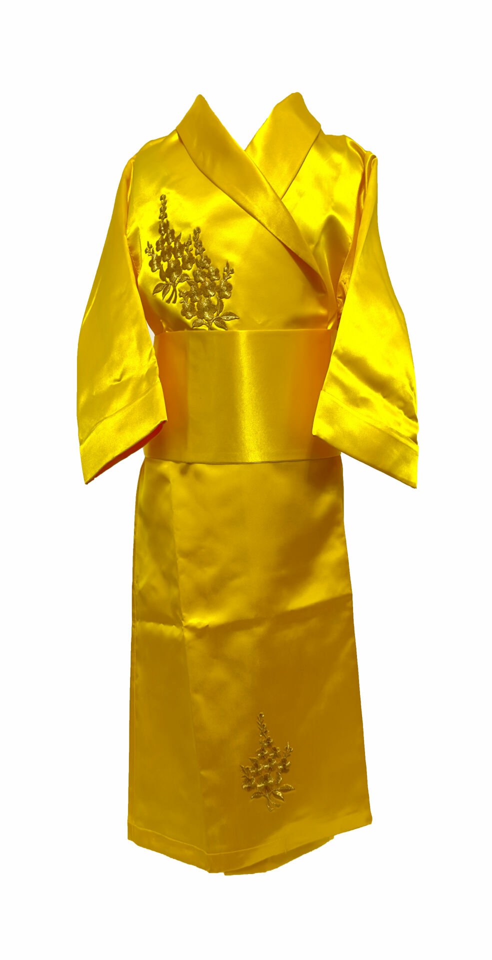 Japon- Çinli Kimono Kız Kostümü 7-9 Yaş arası