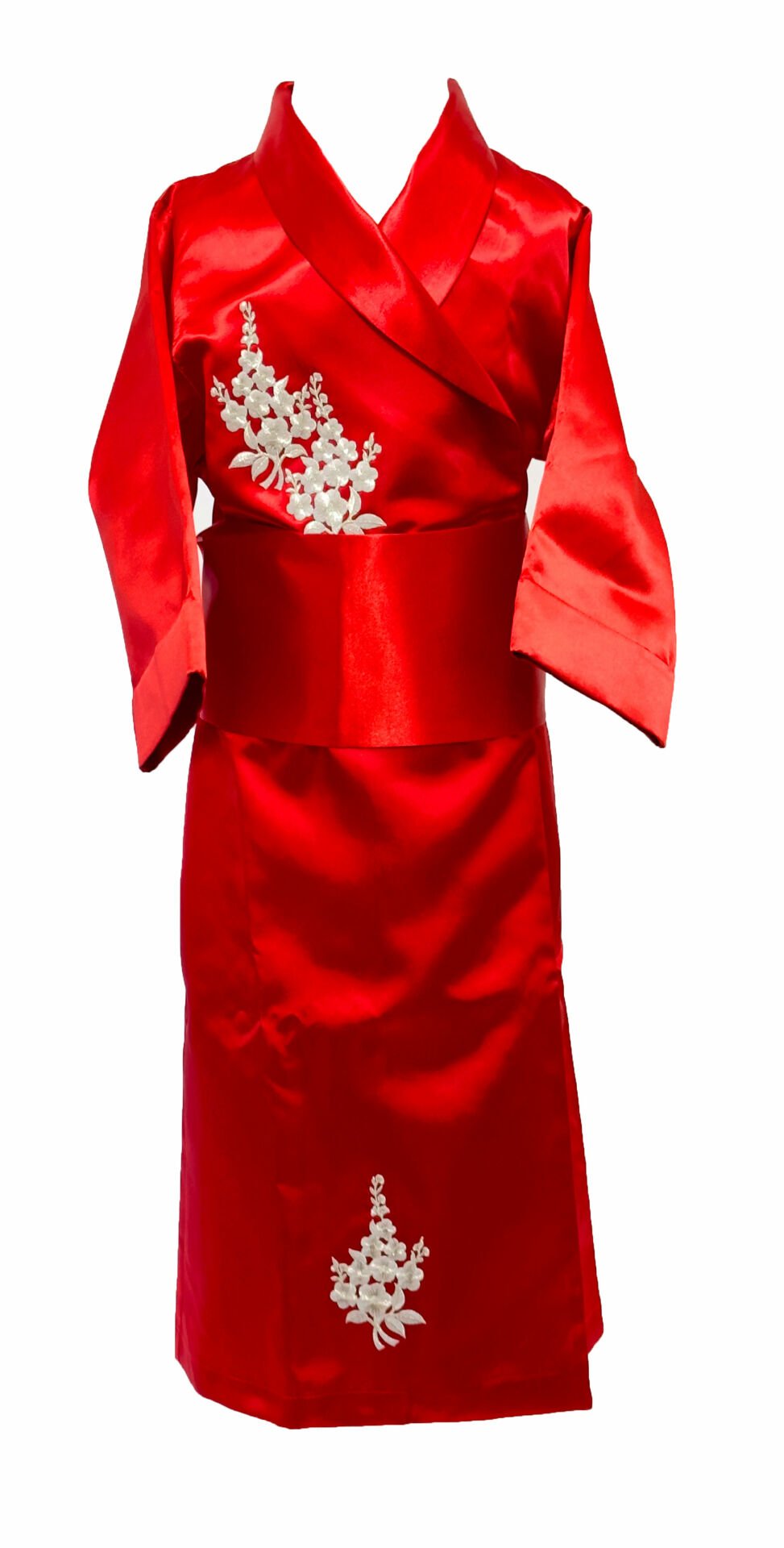 Japon-Çinli Kimono Kız Kostümü 9-11 Yaş arası