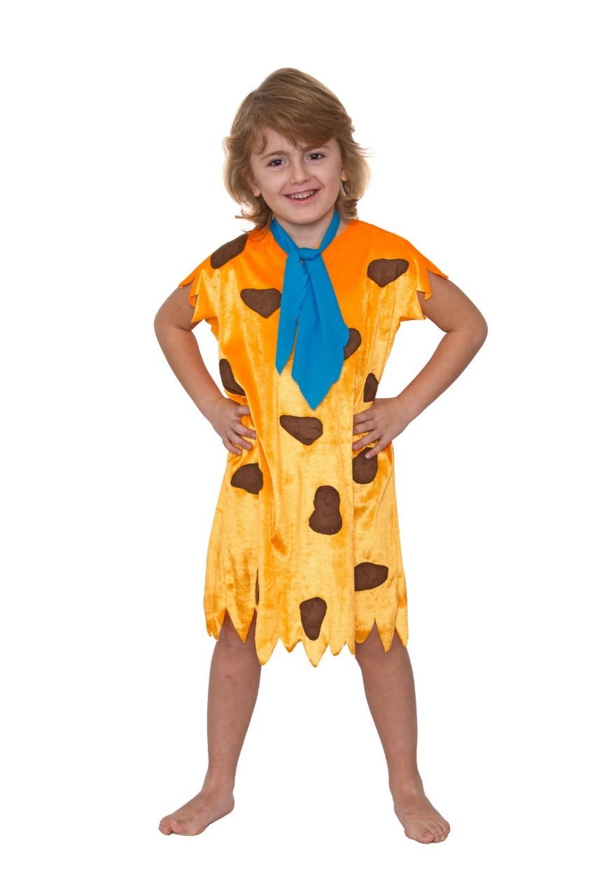 Taş Devri Fred Kostümü 3-5 Yaş arası