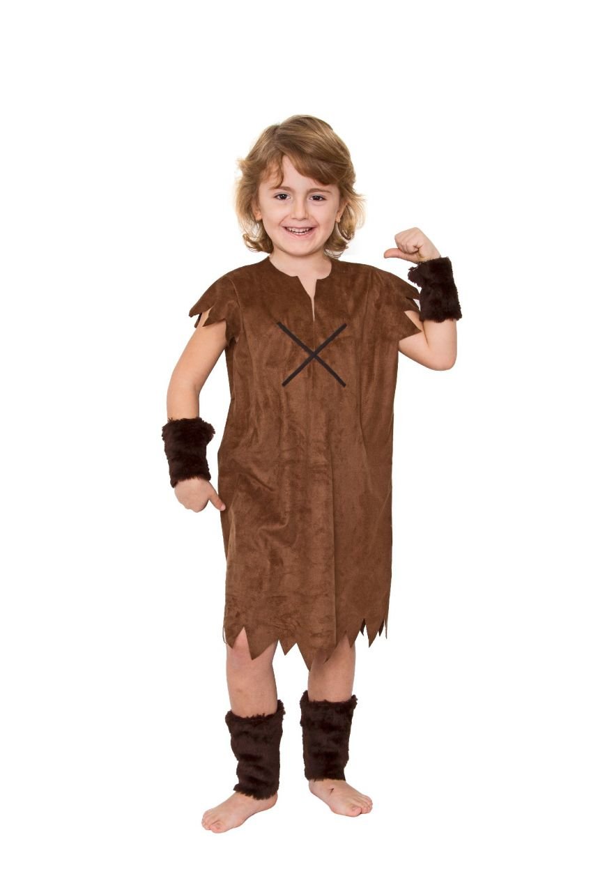 Taş Devri Barni Kostümü 3-5 Yaş arası