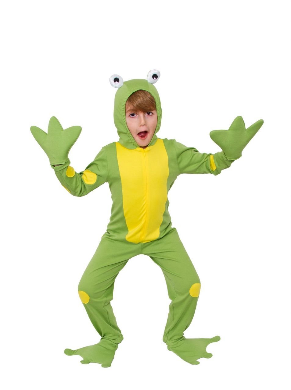 Kurbağa Kostümü 9-11 Yaş arası